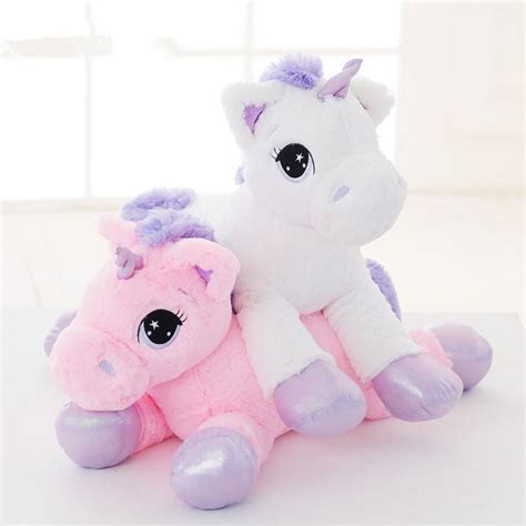 Large Fluffy Soft Unicorn Plush Stuffed Animal ABDL | Kawaii Babe