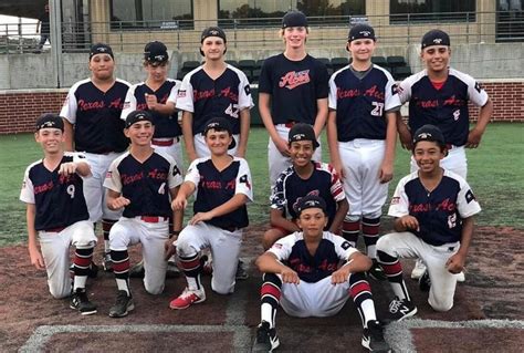 Texas Aces youth baseball team wins national qualifier