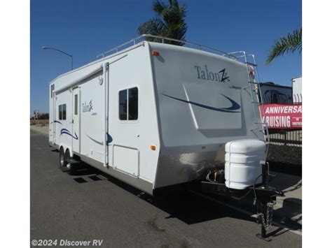 2002 Jayco Talon ZX 28STM Toy Hauler Travel Trailer w/ Front Sleeper RV ...