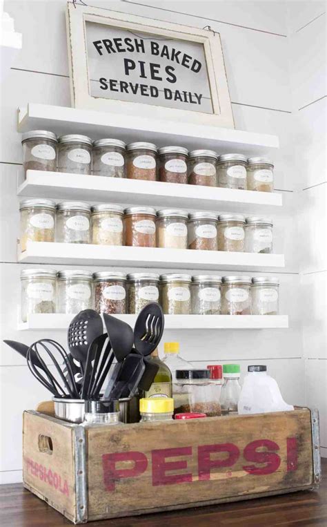 How To Store More Spices with This Easy DIY Spice Rack!