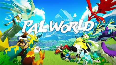 Palworld - Official gameplay Trailer - Open World Survival Craft Game - YouTube