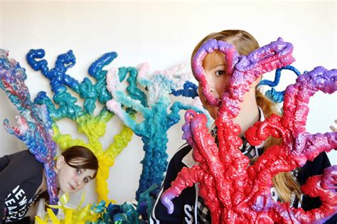 Lessons from the K-12 Art Room: Coral Sculpture: Recreating The Great Barrier Reef