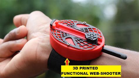 Making Functional 3D Printed Web Shooter Without Springs or Magnets