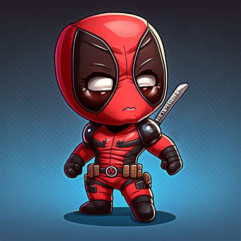 ArtStation - Chibi Deadpool | Artworks