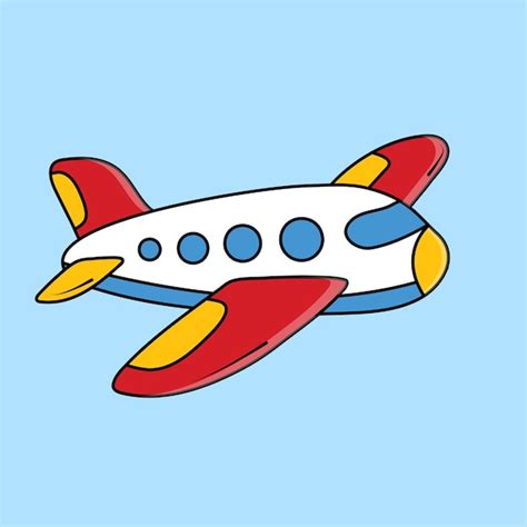 Update more than 84 cartoon airplane sketch latest - seven.edu.vn