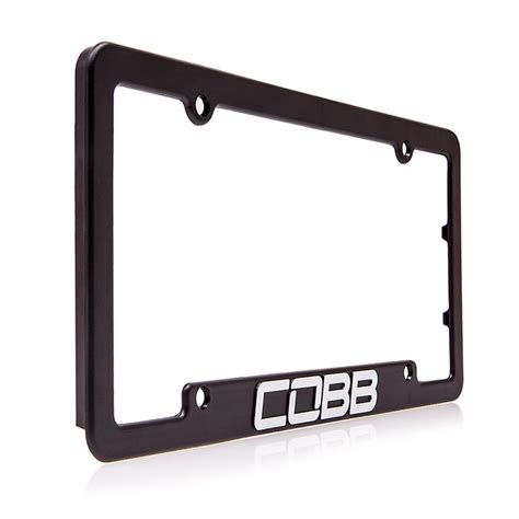 COBB Tuning - New COBB Black License Plate Frame