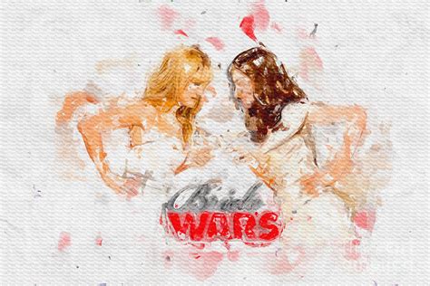 Mo1589 Bride Wars Horizontal Movie Poster Digital Art by Joanie Marvin - Fine Art America