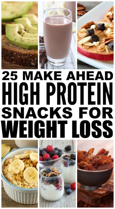 High Protein Snacks: 25 Healthy Make Ahead Ideas