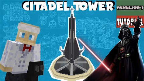 Minecraft Citadel Tower Tutorial! (From Star Wars Rouge One) - YouTube