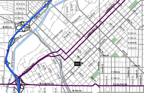 Denver 16th Street Mall Map - Maping Resources