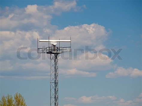 Radar Tower at an Airport for Air Traffic Control | Stock image | Colourbox