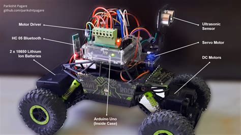 This robot car accepts voice commands or operates autonomously | Arduino Blog