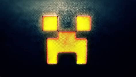 Download Lava Minecraft Creeper Face Wallpaper | Wallpapers.com