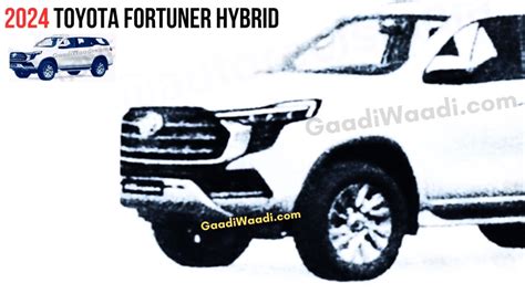 New-Gen 2024 Toyota Fortuner Hybrid Leaked Ahead of Debut?