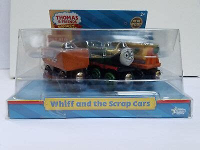 WHIFF & THE SCRAP CARS - Thomas Wooden Railway -- New & Sealed (RARE ...