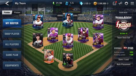 Baseball Manager Game UI/GUI (Personal Work) on Behance