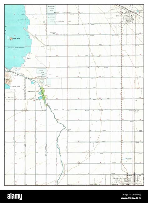 Niland, California, map 1956, 1:24000, United States of America by ...