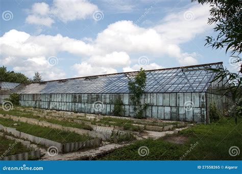 Old greenhouse stock image. Image of architecture, glass - 27558265