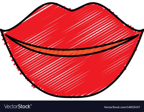 Red lips icon Royalty Free Vector Image - VectorStock