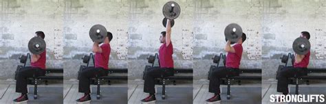 How to Overhead Press with Proper Form: Full Guide | Stronglifts