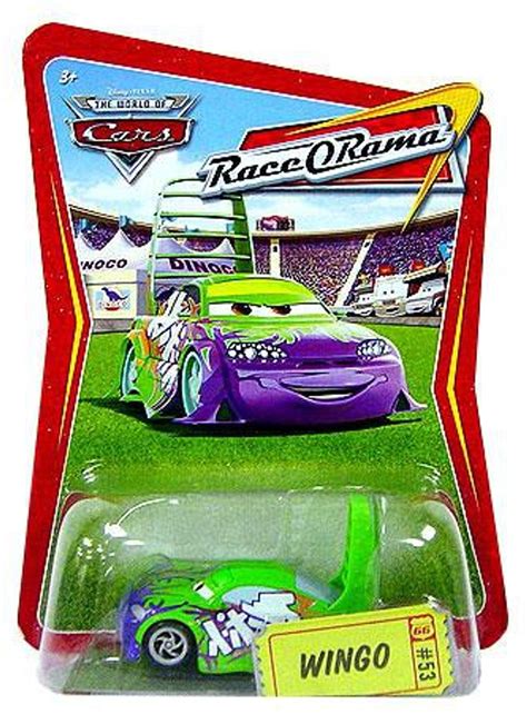 Disney Pixar Cars The World of Cars Race-O-Rama Wingo 155 Diecast Car 53 Mattel Toys - ToyWiz