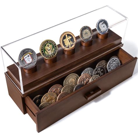 Challenge Coin Display Case, Challenge Coin Holder, 5 Challenge, Challenge Coins, Drawer ...