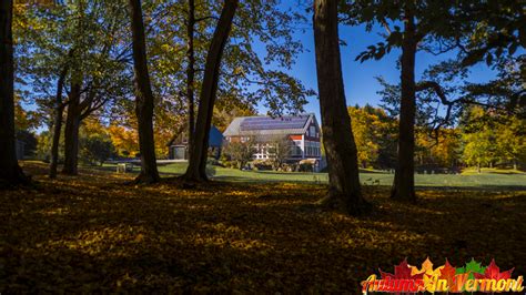 Autumn in Vermont - Autumn near Middlebury Vermont