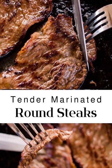 Marinated Bottom Round Steak | Recipe in 2023 | Tenderized round steak recipes, Round steak ...