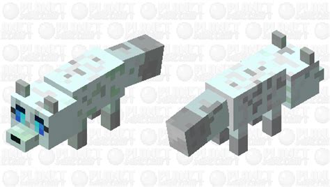 snow fox Minecraft Mob Skin