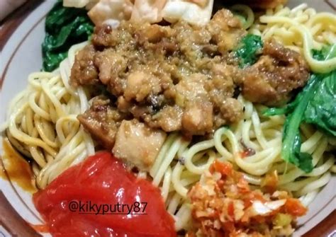 Resep Mie ayam pangsit simple yang Bikin Ngiler | Kreasi Masakan