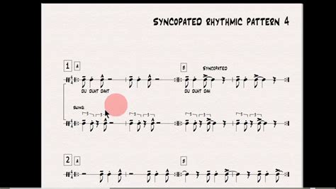 Syncopated Rhythmic Pattern 4 - YouTube