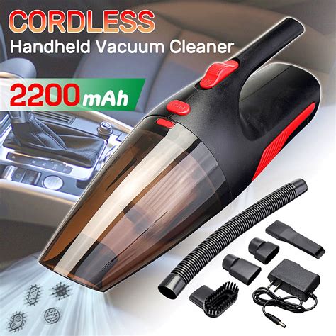 110-240V 120W High Power 5000PA Car Home Vacuum Cordless Portable Wet ...