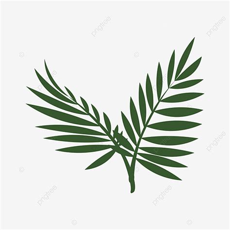 Tropical Palm Leaves Vector PNG Images, Palm Leaves Tropical Leaf Vector Free Download, Frame ...