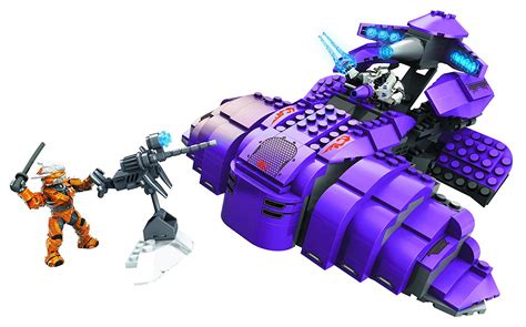 Mega Bloks HALO Covenant Wraith 96832 Buildable Playset – Gift To Gadget