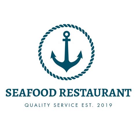 Copy of seafood restaurant logo | PosterMyWall