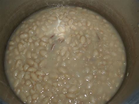 Great Northern Beans wash beans let soak overnight strain water and fill to cover the top of ...