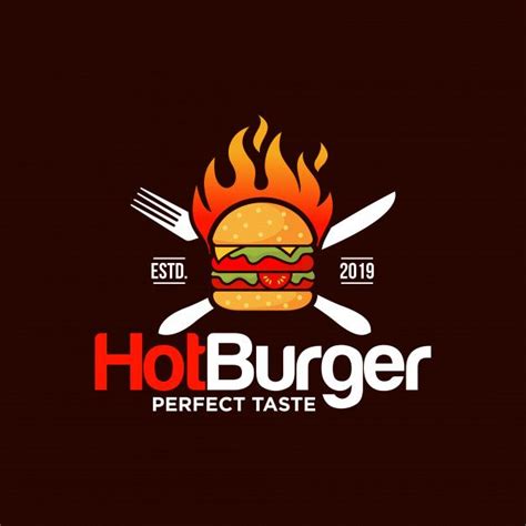 Burger logo Premium Vector | Free Vector #Freepik #vector #freelogo #freefood #freevintage # ...