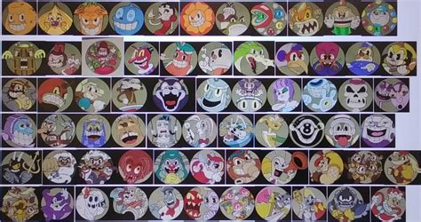 All Cuphead Bosses (Original and D.L.C.) by 99f5 on DeviantArt