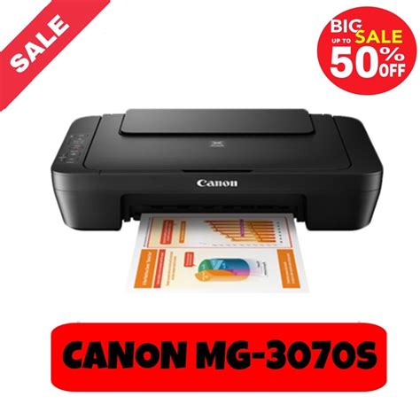 Canon Pixma MG3070s Compact Wireless All-In-One MG3070s PRINT-COPY-SCAN ...