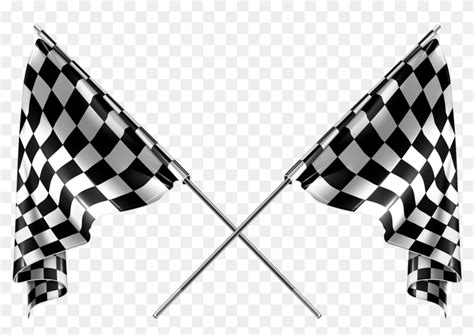 Race Clipart Finish Line Track - Racing Checkered Flag Png, Transparent Png - 1100x730(#6745678 ...