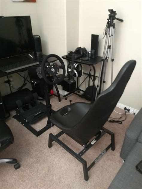 Cheap option for a racing sim seat. : r/gaming