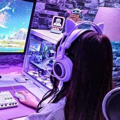 70 Gamer Girl Aesthetic ideas | gamer girl, gamer room, gaming room setup