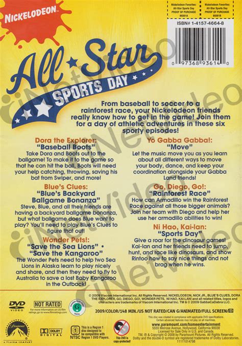 All Star Sports Day on DVD Movie