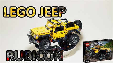 LEGO Jeep Wrangler Rubicon (SPEEDBUILD + ASMR) - YouTube