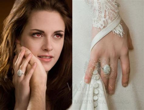 Twilight Bella’s Engagement Ring with Crystals | Jewelry for movie fans ...