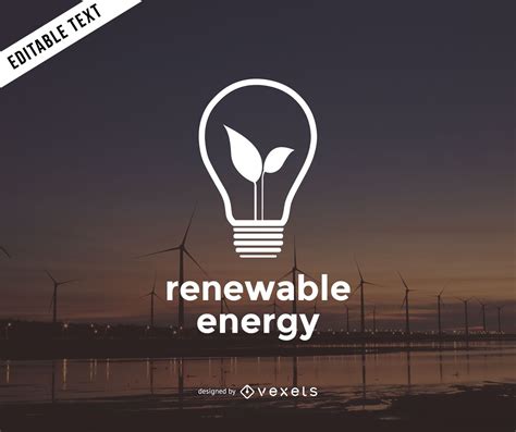 Renewable Energy Logo Template Vector Download