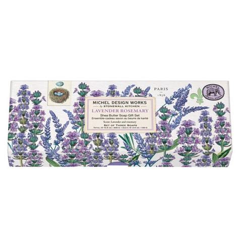 Departments - Michel Design Works Lavender Rosemary Soap Gift Set