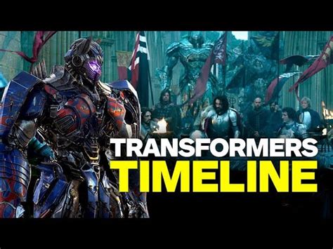 Conexión imagen Unirse transformers movie timeline fondo O cualquiera depositar