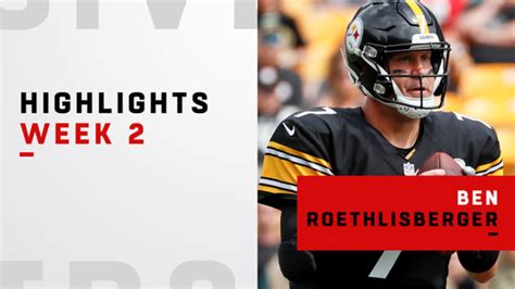 Ben Roethlisberger highlights | Week 2