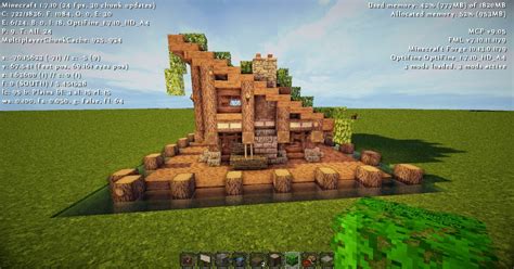 Dock house design Minecraft Map